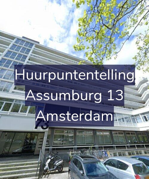 Foto gevel Huurpuntentelling voor Assumburg 13, Amsterdam