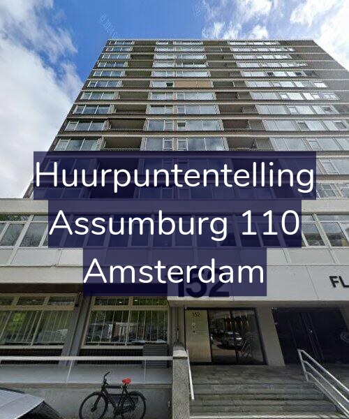 Foto gevel Huurpuntentelling voor Assumburg 110, Amsterdam