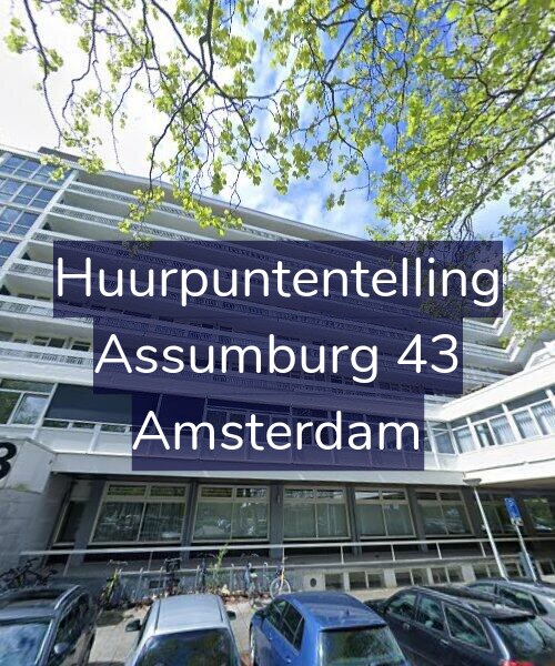 Foto gevel Huurpuntentelling voor Assumburg 43, Amsterdam