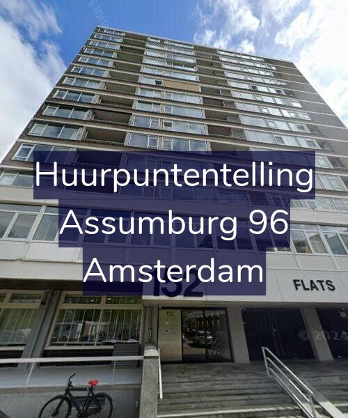 Foto gevel Huurpuntentelling voor Assumburg 96, Amsterdam