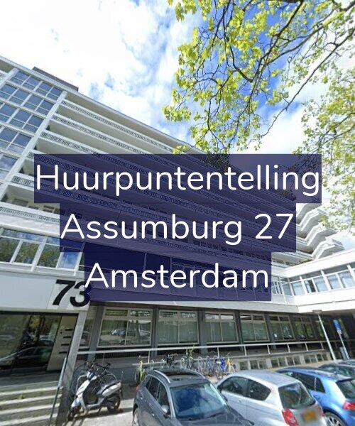 Foto gevel Huurpuntentelling voor Assumburg 27, Amsterdam