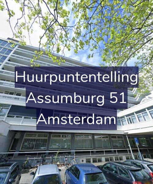 Foto gevel Huurpuntentelling voor Assumburg 51, Amsterdam
