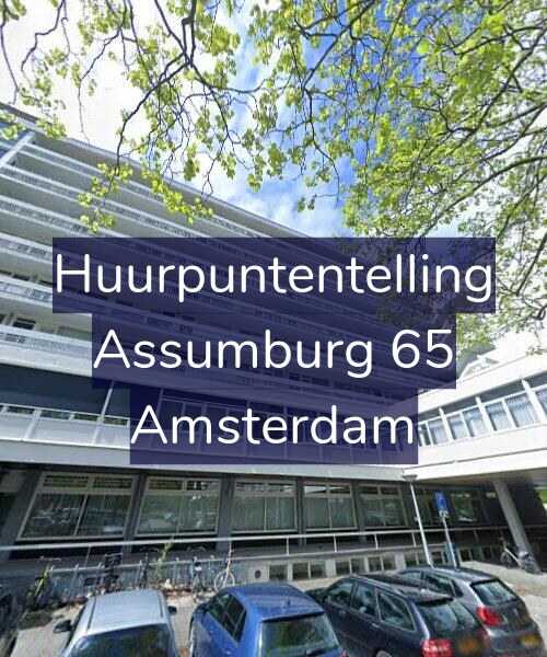 Foto gevel Huurpuntentelling voor Assumburg 65, Amsterdam