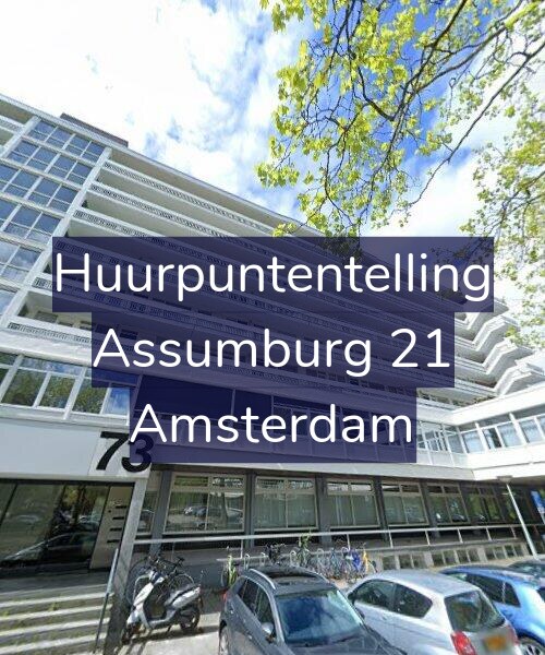 Foto gevel Huurpuntentelling voor Assumburg 21, Amsterdam