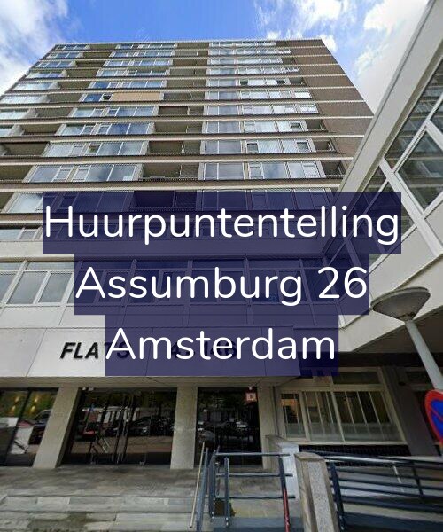 Foto gevel Huurpuntentelling voor Assumburg 26, Amsterdam