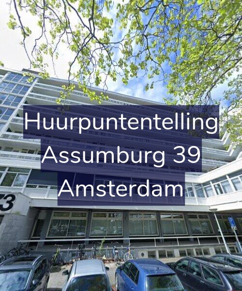 Foto gevel Huurpuntentelling voor Assumburg 39, Amsterdam