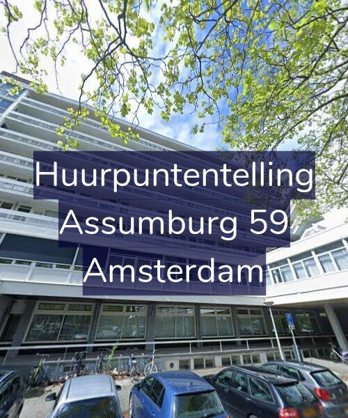 Foto gevel Huurpuntentelling voor Assumburg 59, Amsterdam
