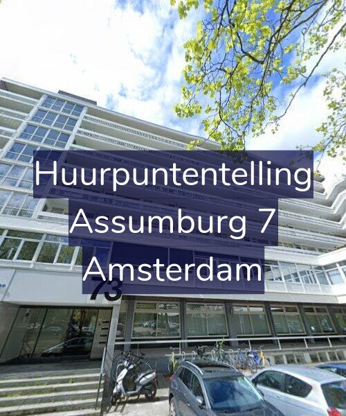 Foto gevel Huurpuntentelling voor Assumburg 7, Amsterdam