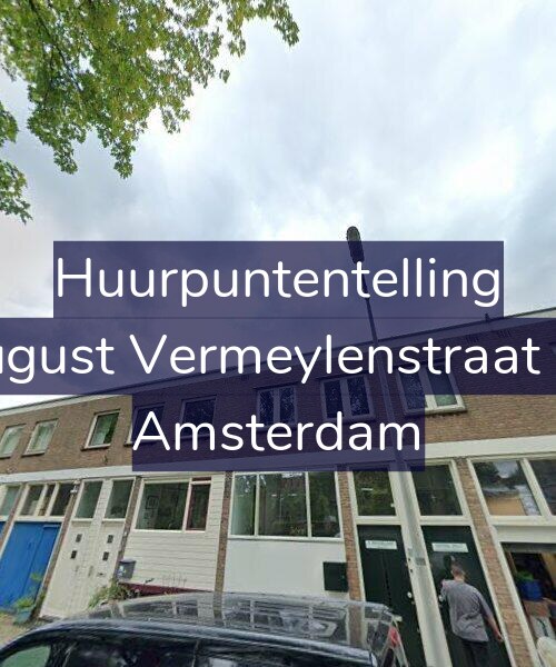 Foto gevel Huurpuntentelling voor August Vermeylenstraat 32, Amsterdam