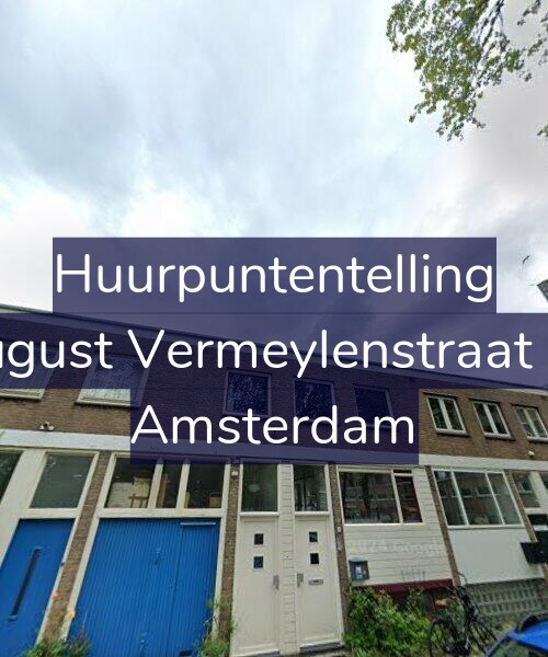 Foto gevel Huurpuntentelling voor August Vermeylenstraat 34, Amsterdam