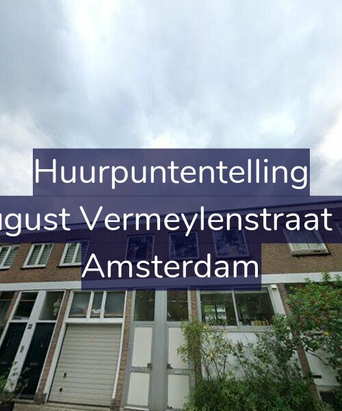 Foto gevel Huurpuntentelling voor August Vermeylenstraat 38, Amsterdam