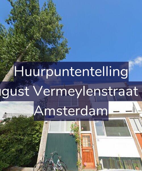 Foto gevel Huurpuntentelling voor August Vermeylenstraat 48, Amsterdam