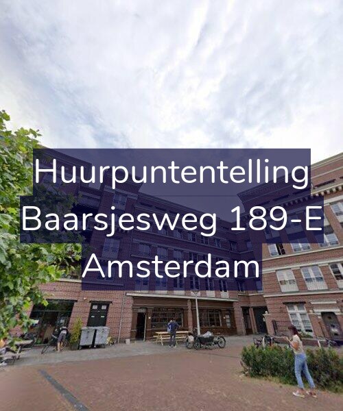 Foto gevel Huurpuntentelling voor Baarsjesweg 189-E, Amsterdam