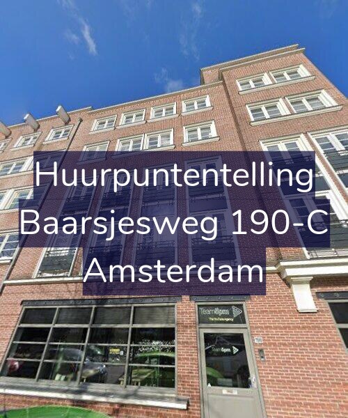 Foto gevel Huurpuntentelling voor Baarsjesweg 190-C, Amsterdam