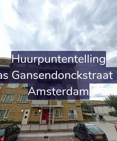 Foto gevel Huurpuntentelling voor Baas Gansendonckstraat 2-E, Amsterdam