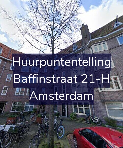 Foto gevel Huurpuntentelling voor Baffinstraat 21-H, Amsterdam