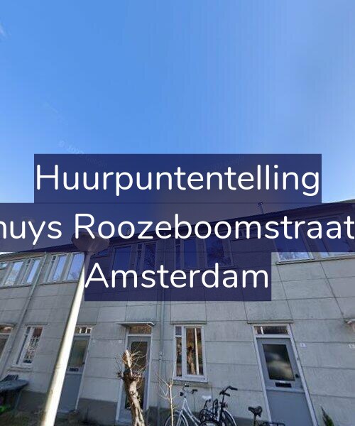 Foto gevel Huurpuntentelling voor Bakhuys Roozeboomstraat 7-H, Amsterdam