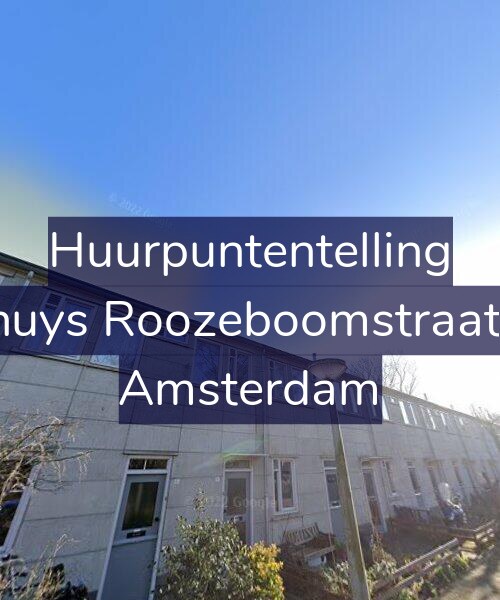 Foto gevel Huurpuntentelling voor Bakhuys Roozeboomstraat 5-H, Amsterdam