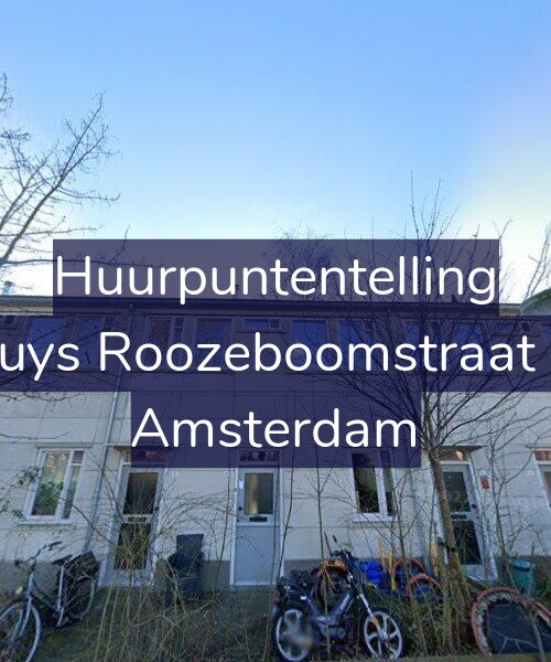 Foto gevel Huurpuntentelling voor Bakhuys Roozeboomstraat 22-H, Amsterdam