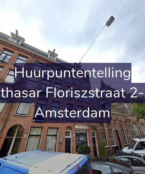 Foto gevel Huurpuntentelling voor Balthasar Floriszstraat 2-AH, Amsterdam