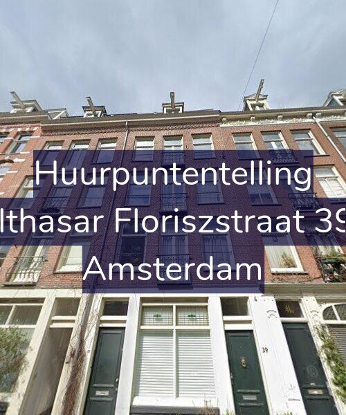 Foto gevel Huurpuntentelling voor Balthasar Floriszstraat 39-3, Amsterdam