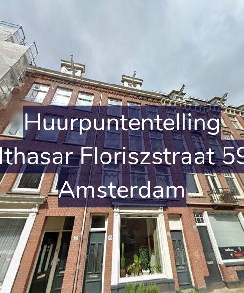 Foto gevel Huurpuntentelling voor Balthasar Floriszstraat 59-2, Amsterdam