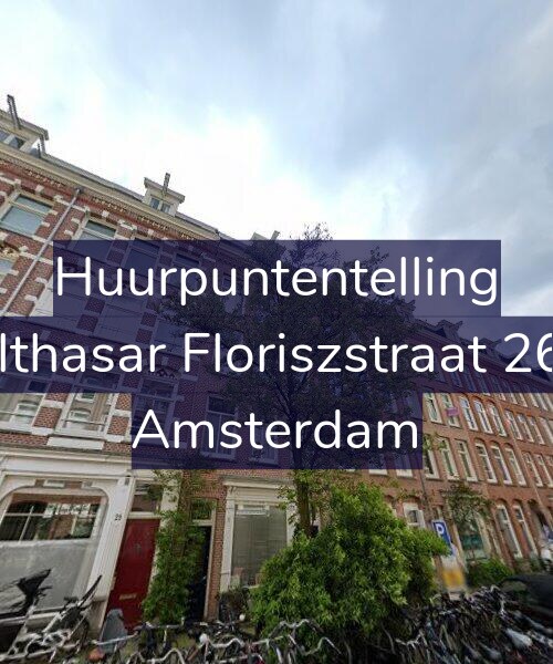 Foto gevel Huurpuntentelling voor Balthasar Floriszstraat 26-2, Amsterdam
