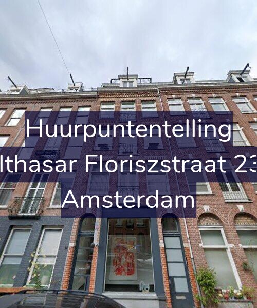 Foto gevel Huurpuntentelling voor Balthasar Floriszstraat 23-3, Amsterdam