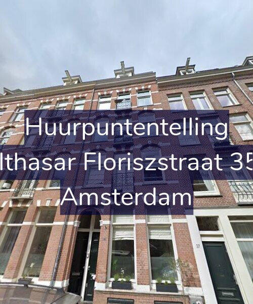 Foto gevel Huurpuntentelling voor Balthasar Floriszstraat 35-1, Amsterdam