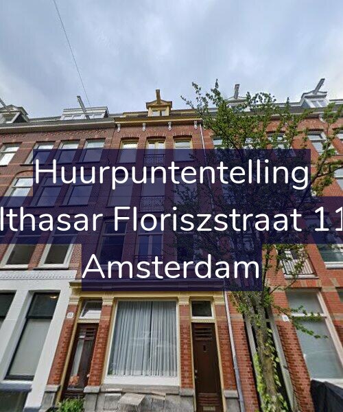 Foto gevel Huurpuntentelling voor Balthasar Floriszstraat 11-2, Amsterdam