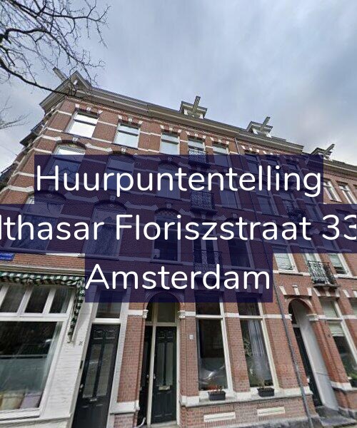 Foto gevel Huurpuntentelling voor Balthasar Floriszstraat 33-H, Amsterdam