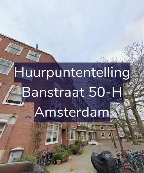Foto gevel Huurpuntentelling voor Banstraat 50-H, Amsterdam