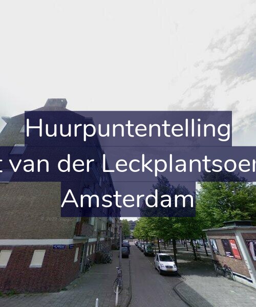 Foto gevel Huurpuntentelling voor Bart van der Leckplantsoen 53, Amsterdam