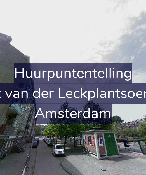 Foto gevel Huurpuntentelling voor Bart van der Leckplantsoen 65, Amsterdam