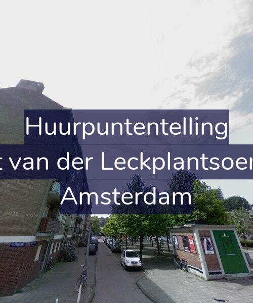 Foto gevel Huurpuntentelling voor Bart van der Leckplantsoen 59, Amsterdam