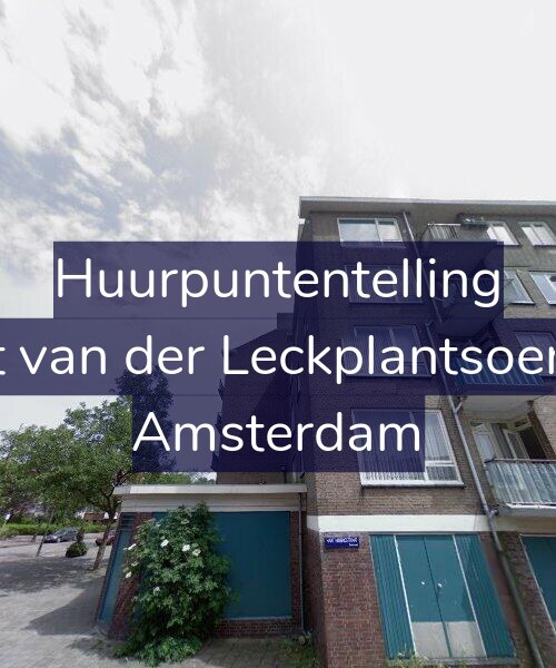 Foto gevel Huurpuntentelling voor Bart van der Leckplantsoen 68, Amsterdam