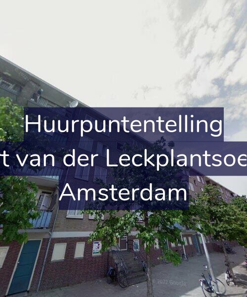 Foto gevel Huurpuntentelling voor Bart van der Leckplantsoen 1, Amsterdam