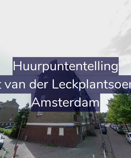 Foto gevel Huurpuntentelling voor Bart van der Leckplantsoen 43, Amsterdam