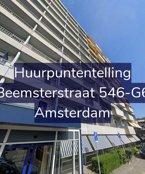 Foto gevel Huurpuntentelling voor Beemsterstraat 546-G6, Amsterdam