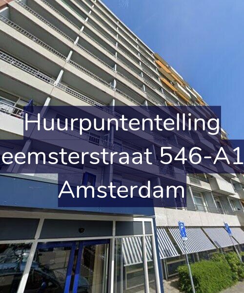Foto gevel Huurpuntentelling voor Beemsterstraat 546-A12, Amsterdam