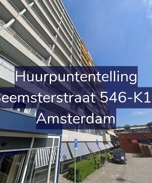 Foto gevel Huurpuntentelling voor Beemsterstraat 546-K12, Amsterdam