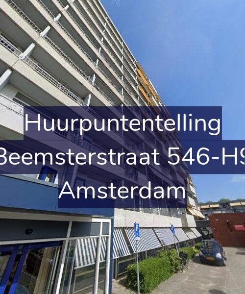 Foto gevel Huurpuntentelling voor Beemsterstraat 546-H9, Amsterdam