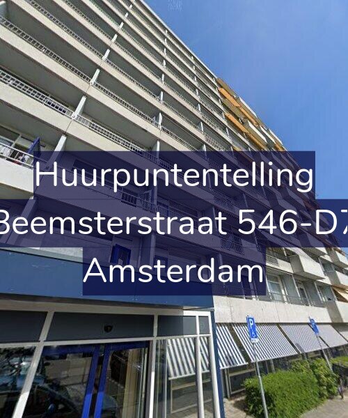 Foto gevel Huurpuntentelling voor Beemsterstraat 546-D7, Amsterdam