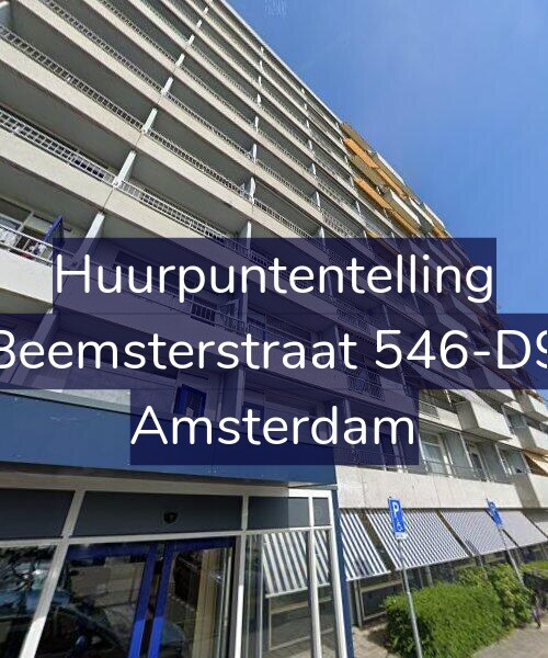 Foto gevel Huurpuntentelling voor Beemsterstraat 546-D9, Amsterdam