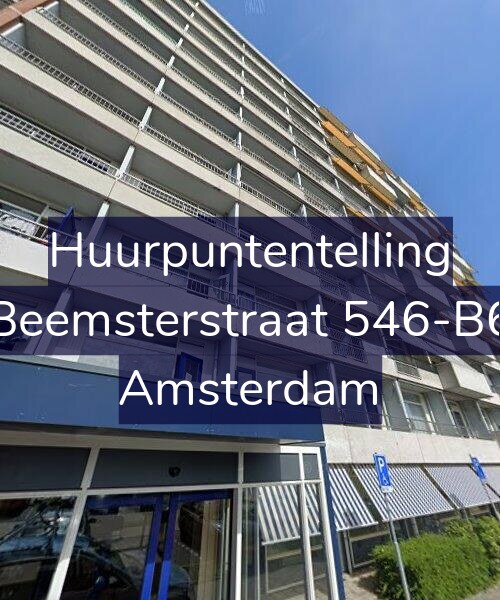Foto gevel Huurpuntentelling voor Beemsterstraat 546-B6, Amsterdam
