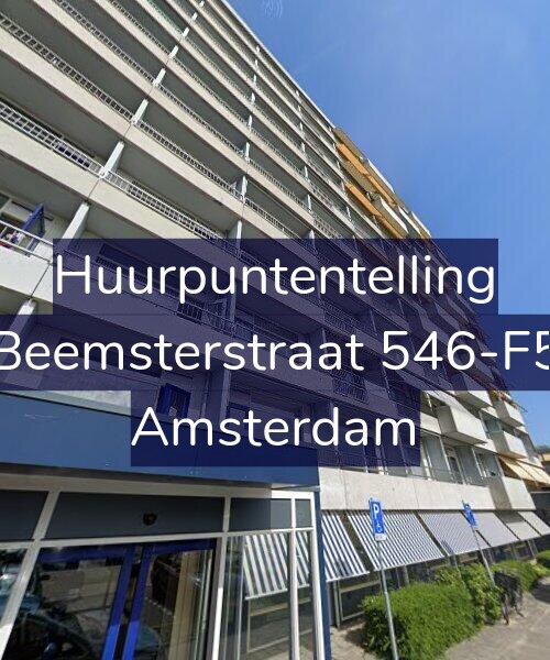 Foto gevel Huurpuntentelling voor Beemsterstraat 546-F5, Amsterdam