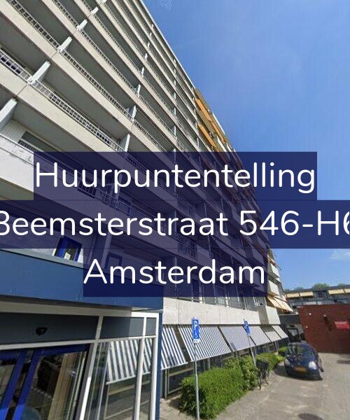 Foto gevel Huurpuntentelling voor Beemsterstraat 546-H6, Amsterdam