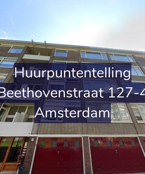 Foto gevel Huurpuntentelling voor Beethovenstraat 127-4, Amsterdam