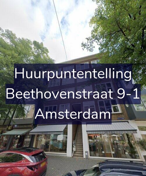 Foto gevel Huurpuntentelling voor Beethovenstraat 9-1, Amsterdam