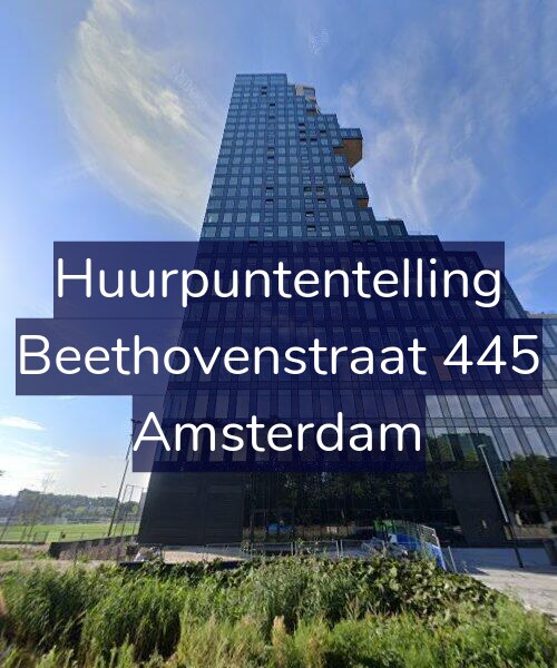 Foto gevel Huurpuntentelling voor Beethovenstraat 445, Amsterdam